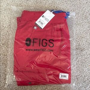 Figs mp Zamora joggers in winning red